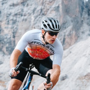 Herren Q36.5 Gregarius Clima Dolomites Extreme trikot-Grau Radtrikot Kaufen