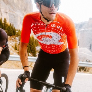 Herren Q36.5 Gregarius Clima Dolomites Extreme trikot-Rot Radtrikot Kaufen