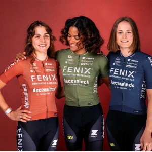 Damen Ale Fenix Deuceninck 2025 PR-S 2.0 frau trikot-Blau Radtrikot Kaufen