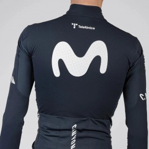 Herren Gobik Movistar 2025 Envy 2.0 jacke Radtrikot Kaufen