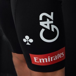 Herren Pissei UAE Team Emirates 2025 Magistrale tragerhose Radtrikot Kaufen