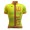 2016 ALE Graphics PRR Arcobaleno Radtrikot Kurzarm Fluo gelb Radtrikot Kaufen