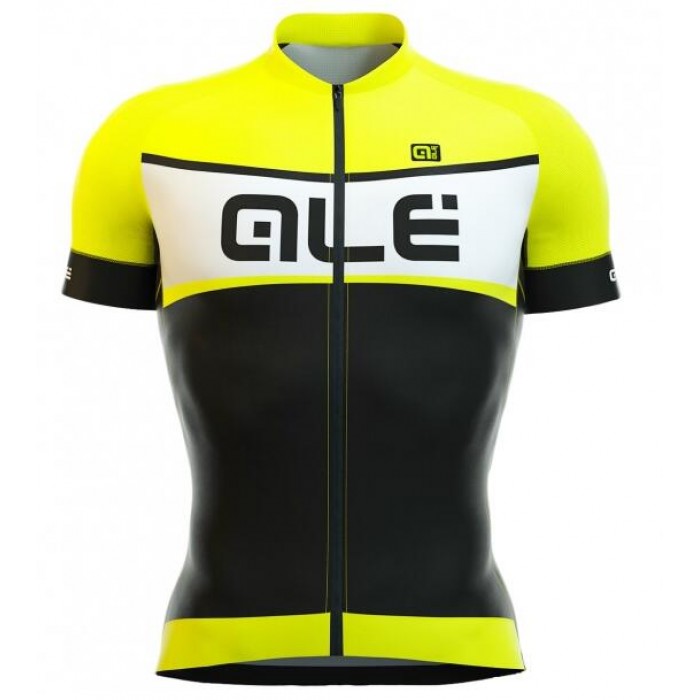 2016 ALE Radtrikot Kurzarm gelbs Radtrikot Kaufen