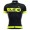 2016 ALE FORMULA 1.0 ADRIATICO Radtrikot Kurzarm -Schwarz GELB Radtrikot Kaufen