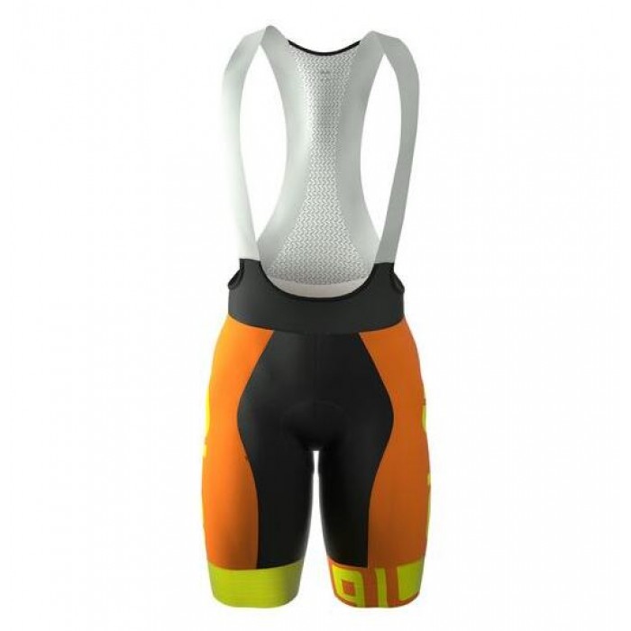 2016 Ale Graphics PRR Arcobaleno Fahrradbekleidung Kurz Trägerhose orange Radtrikot Kaufen