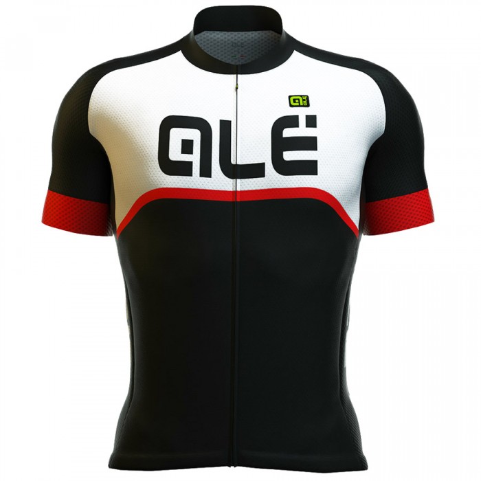 2016 ALE GRAPHICS EXCEL VELOCE Radtrikot Kurzarm -Schwarz ROT Radtrikot Kaufen