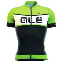 2016 ALE FORMULA 1.0 SPRINTER Radtrikot Kurzarm -Schwarz Grün Radtrikot Kaufen