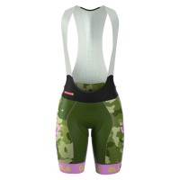 2016 Damen Ale Graphics PRR Camo-Grün Kurz Trägerhose Radtrikot Kaufen