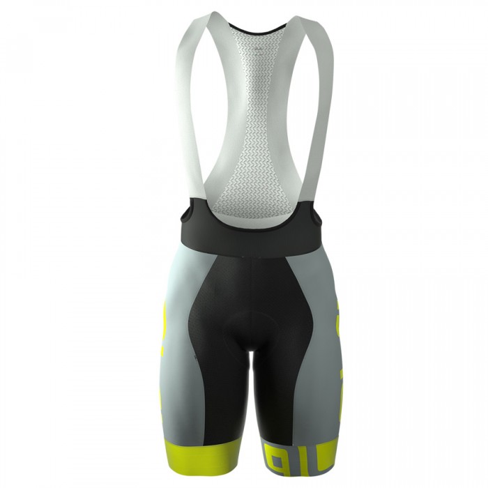 2016 Ale Graphics PRR Arcobaleno Fahrradbekleidung Kurz Trägerhose grau Radtrikot Kaufen