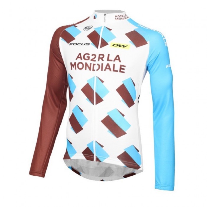 2016 Ag2r La Mondiale Team Radtrikot Langarm Radtrikot Kaufen