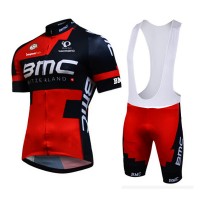 2016 BMC Fahrradbekleidung Satz Fahrradtrikot Kurzarm Trikot und Kurz Trägerhose Radtrikot Kaufen
