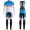 2016 Bontrager Trek Specter Cru Weiß-Blau thermisch Fahrradbekleidung Satz Radtrikot Langarm+Lang Trägerhose Radtrikot Kaufen