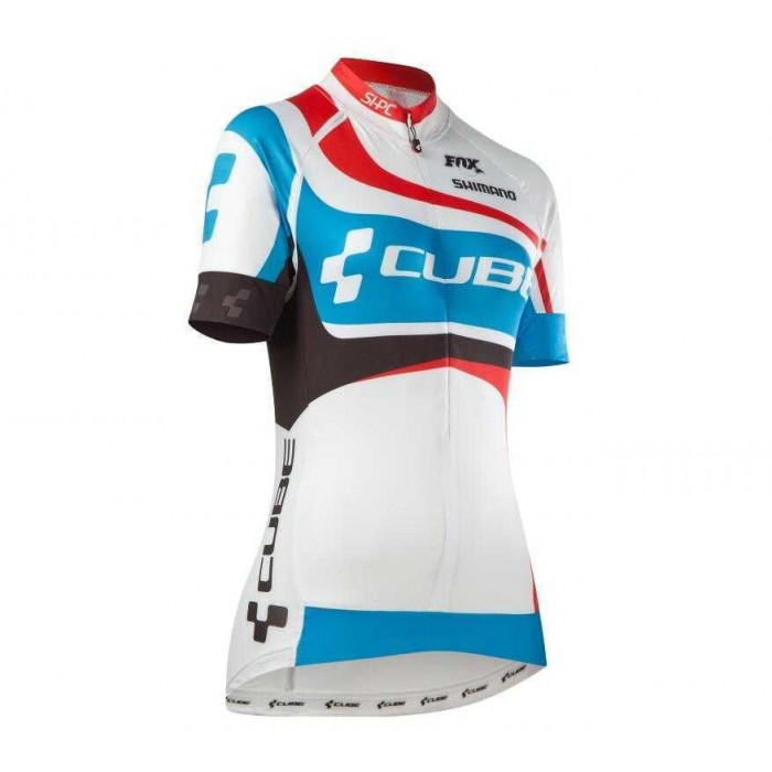 2016 CUBE Damen Fahrradbekleidung Radtrikot Kurzarm Radtrikot Kaufen
