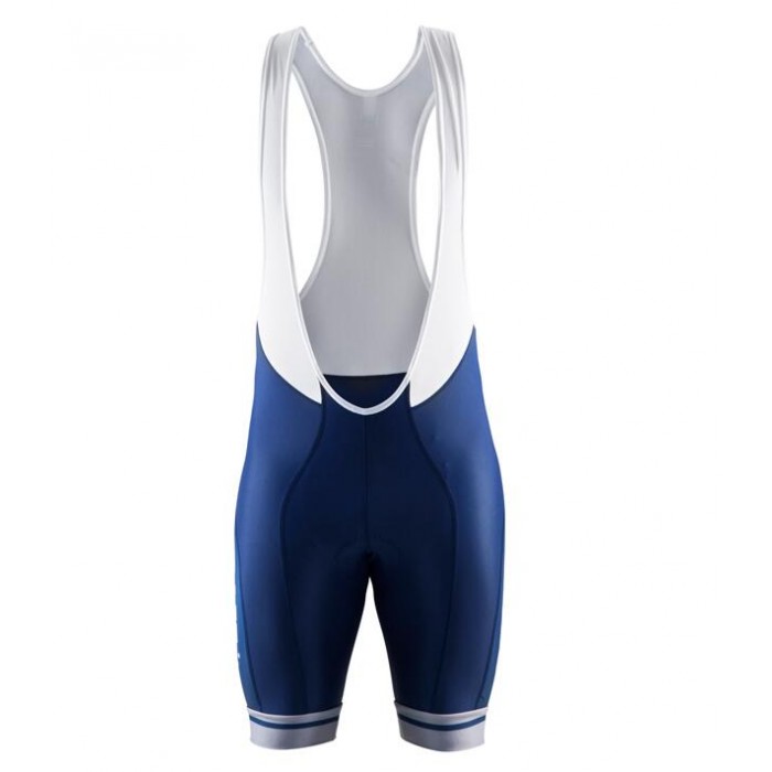 2016 CRAFT Classic Logo Kurz Trägerhose blau grau Radtrikot Kaufen