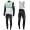 2016 Team Dimension Date Weiß Fahrradbekleidung Satz Radtrikot Langarm+Lang Trägerhose Radtrikot Kaufen