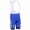 2016 QUICK STEP Pro Kurz Trägerhose Blau Radtrikot Kaufen