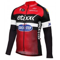 2016 Etixx-Quick Step TDF Ausgabe Rot Radtrikot Langarm Radtrikot Kaufen