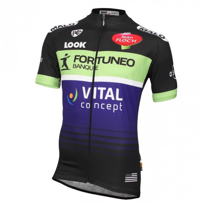 2016 FORTUNEO-VITAL CONCEPT Radtrikot Kurzarm Radtrikot Kaufen
