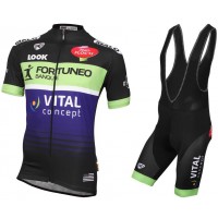 2016 FORTUNEO-VITAL CONCEPT Fahrradbekleidung Satz Fahrradtrikot Kurzarm Trikot und Kurz Trägerhose Radtrikot Kaufen