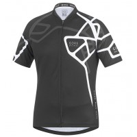 2016 GORE Element Adrenalin II schwarz Weiß Radtrikot Kurzarm Radtrikot Kaufen