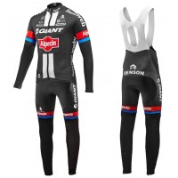 2016 Team Giant-Alpecin Fahrradbekleidung Satz Radtrikot Langarm+Lang Trägerhose Radtrikot Kaufen