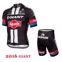 2016 Giant Radbekleidung Radtrikot Kurzarm und Fahrradhosen Kurz Radtrikot Kaufen