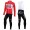 2016 Lotto Soudal Rot Fahrradbekleidung Satz Radtrikot Langarm+Lang Trägerhose Radtrikot Kaufen
