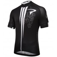 2016 Pinarello Rhino Radtrikot Kurzarm schwarz Weiß Radtrikot Kaufen