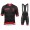 2016 Pinarello Dogma F8 schwarz-rot Fahrradbekleidung Radtrikot und Trägerhosen Set Radtrikot Kaufen