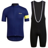 2016 RAPHA blau Fahrradbekleidung Radtrikot und Trägerhosen Set Radtrikot Kaufen