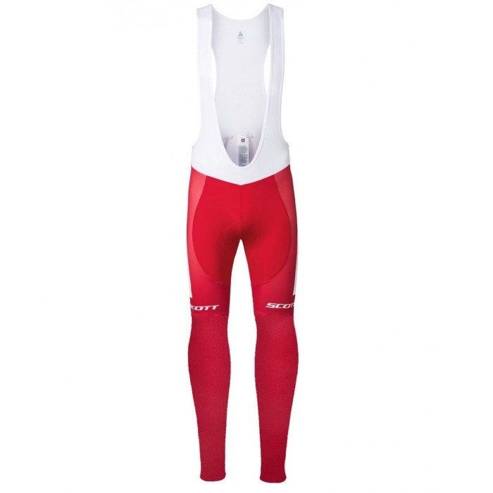 2016 Scott ODLO Team Rot Lang Trägerhose Radtrikot Kaufen
