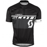 2016 Scott Radtrikot Kurzarm schwarz Weiß Radtrikot Kaufen
