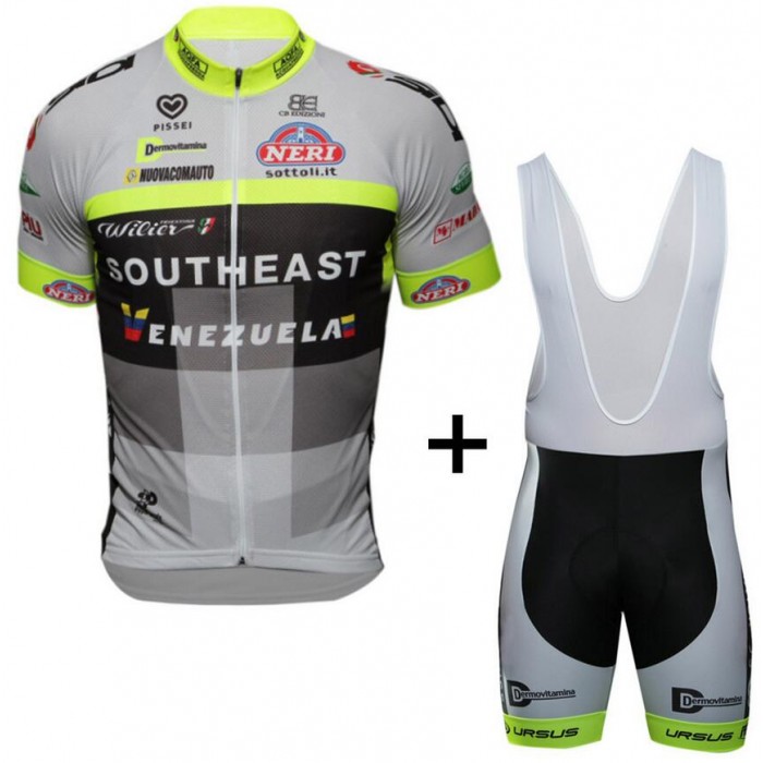 2016 Southeast Fahrradbekleidung Satz Fahrradtrikot Kurzarm Trikot und Kurz Trägerhose Radtrikot Kaufen