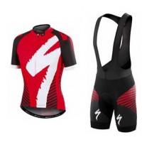 2016 Specialized Comp Racing Ss rouge Fahrradbekleidung Satz Fahrradtrikot Kurzarm Trikot und Kurz Trägerhose Radtrikot Kaufen