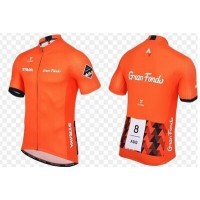 2016 Strava Radtrikot Kurzarm orange Radtrikot Kaufen