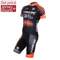 2016 TREK SELLE SAN MARCO Radbekleidung Radtrikot Kurzarm und Fahrradhosen Kurz Radtrikot Kaufen
