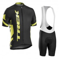 2016 Trek Fahrradbekleidung Satz Fahrradtrikot Kurzarm Trikot und Kurz Trägerhose 02 Radtrikot Kaufen