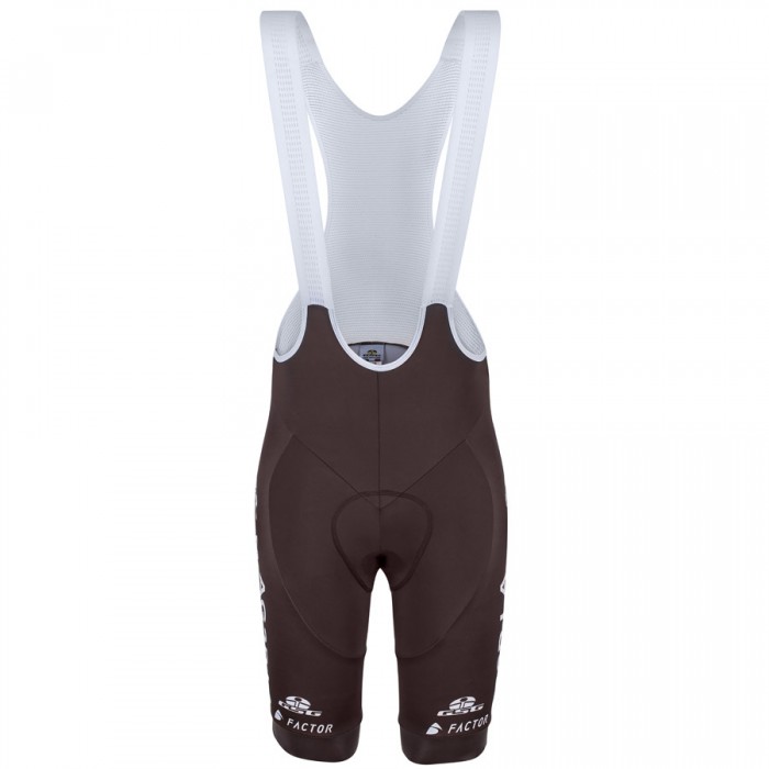 2017 AG2R La Mondiale Kurz Trägerhose Braun Radtrikot Kaufen