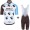 2017 AG2R La Mondiale Weiß Fahrradbekleidung Satz Radtrikot Kurzarm+Kurz Trägerhose Radtrikot Kaufen