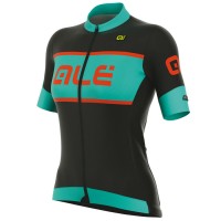 2017 Damen Ale R-EV1 Master Radtrikot Kurzarm Schwarz Light Blau Radtrikot Kaufen