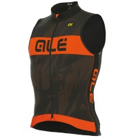 2017 ärmelloses Trikot S/M Ale Tri Record-Orange Fluo Radtrikot Kaufen