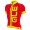 2017 Ale Graphics PRR Arcobaleno Radtrikot Kurzarm Rot Radtrikot Kaufen