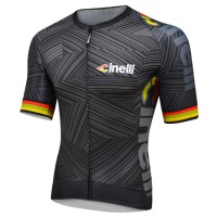 CINELLI ITALO 79 AERO Radtrikot Kurzarm Schwarz Radtrikot Kaufen