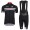 2017 Felt Schwarz Fahrradbekleidung Satz Radtrikot Kurzarm+Kurz Trägerhose Radtrikot Kaufen