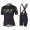 2017 Team FOX Damen Schwarz Gelb Fahrradbekleidung Satz Radtrikot Kurzarm+Kurz Trägerhose Radtrikot Kaufen