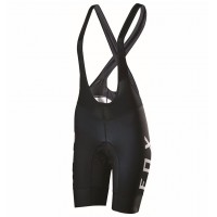 2017 Team FOX Damen Schwarz Weiß Kurz Trägerhose Radtrikot Kaufen