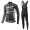 2017 Giant Fahrradbekleidung Satz Radtrikot Langarm+Lang Trägerhose Schwarz Radtrikot Kaufen