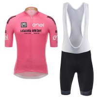 Giro d'Italia 2017 Rose Fahrradbekleidung Satz Radtrikot Kurzarm+Kurz Trägerhose Radtrikot Kaufen