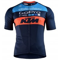 2017 KTM Blau-Orange Radtrikot Kurzarm Radtrikot Kaufen