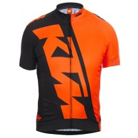 KTM 2017 Radtrikot Kurzarm orange Schwarz Radtrikot Kaufen